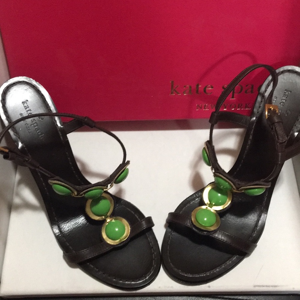 Kate Spade Wedge Heeled Sandals-7.5
